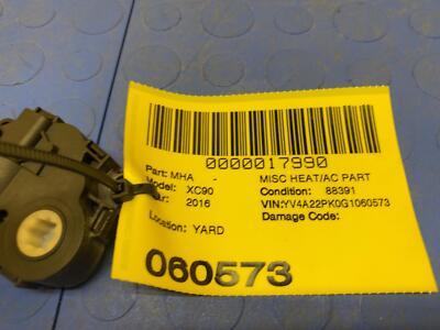 eae1366dd0a55deb5186d1134713b84d 16 VOLVO XC90 HVAC Flap Motor Actuator OEM EH620003