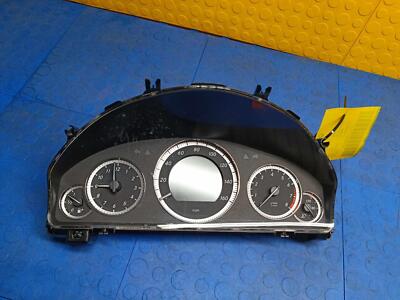 10 11 MERCEDES E-350 Speedometer Instrument Cluster 154K Miles OEM A2129004204