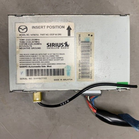 10 11 12 13 Mazda CX-9 CX9 Satellite Radio Control Module OEM TD7466DRXA