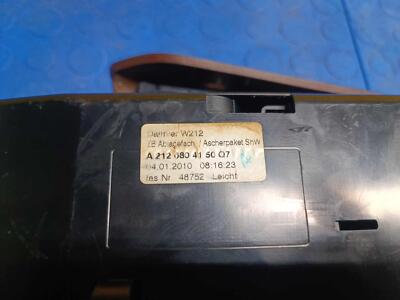 f4dd0e2a255708ff8d881d8d1195aeaa 10 11 12 13 14 MERCEDES E-350 Front Center Console Ash Tray OEM A2126804150Q7