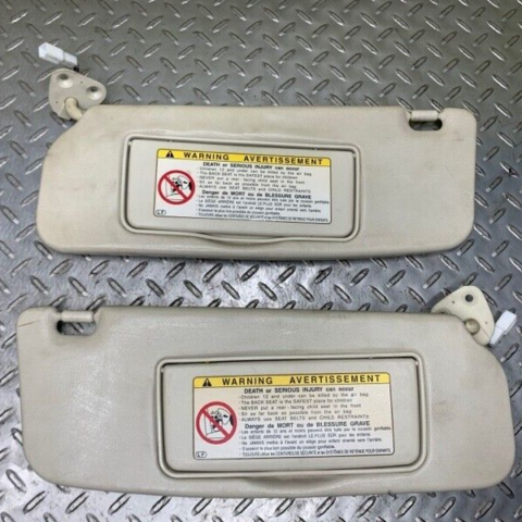 01 02 03 04 05 06 07 08 09 10 Lexus SC430 Sunvisor Sun Visor Set OEM