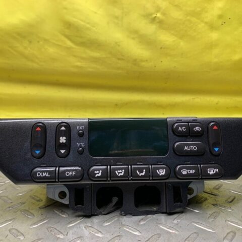 01 02 Jaguar S-Type Heater A/C Climate Control Switch Panel OEM 1R8H18C612AA