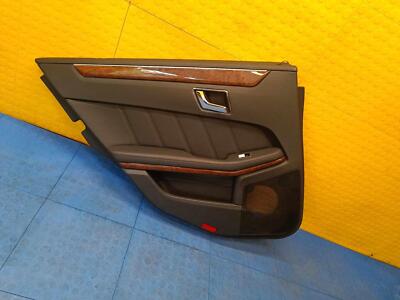 10 11 12 13 MERCEDES E-350 Rear Left Door Trim Panel OEM A21273001709G50