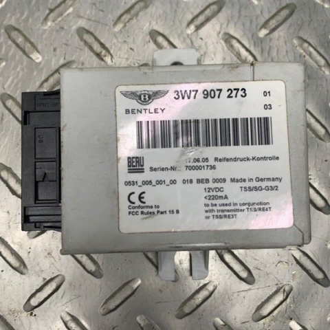 06 07 08 09 10 11 12 Bentley Flying Spur Tire Pressure Sensor Control Module