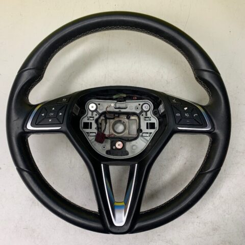 2017 2018 2019 Infiniti QX30 Steering Wheel Leather With Switch Control OEM