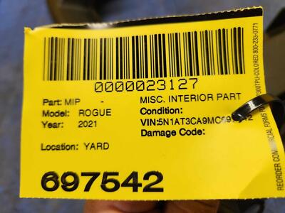 fe7972f2ecd80eec7755336f849b568f 21 22 23 ROGUE EXCEPT SPORT Dash Center Lower Cover Trim OEM 681046RR0A