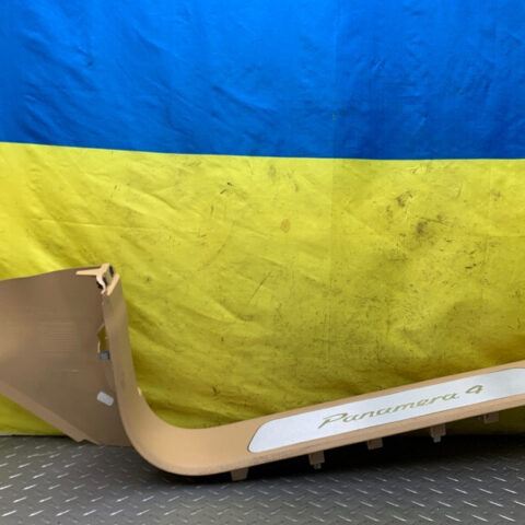 17 18 19 20 21 22 Porsche Panamera 4 Front Left Door Sill Scuff Plate Panel OEM