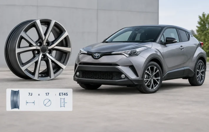 Will 7Jx17 ET45 Wheels Fit a Toyota C-HR?