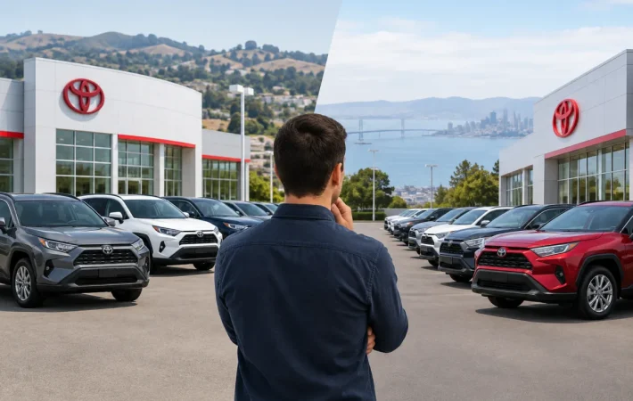 Best Toyota Dealer? How to Compare Concord and East Bay Dealerships
