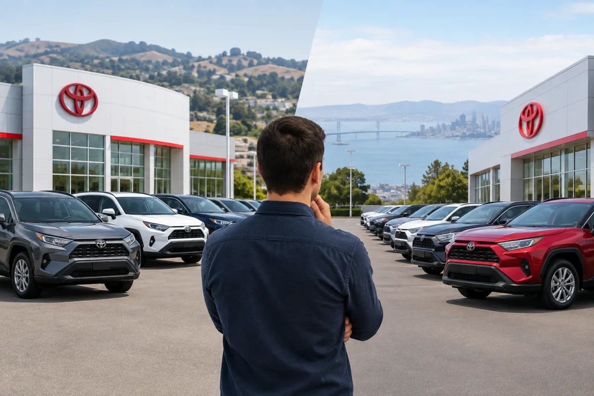 Best Toyota Dealer? How to Compare Concord and East Bay Dealerships