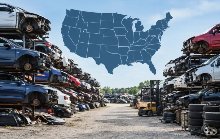 How Many Junk Yards Are in the United States?