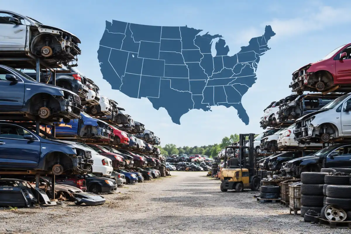 How Many Junk Yards Are in the United States?