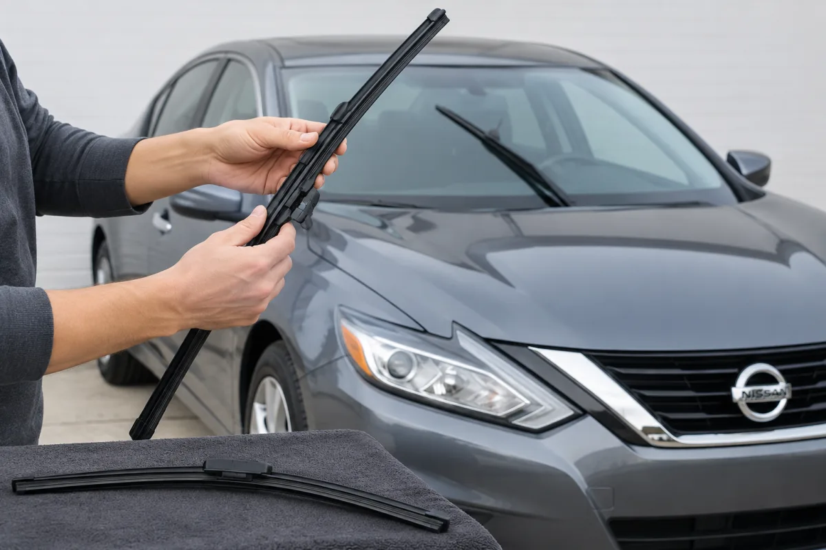 How to Change Windshield Wipers on a Nissan Altima