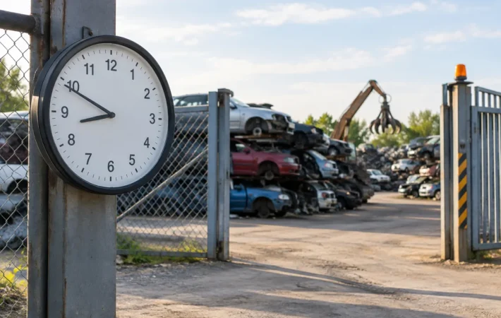 Junk Yard Hours: Opening, Closing, and Sunday Schedules