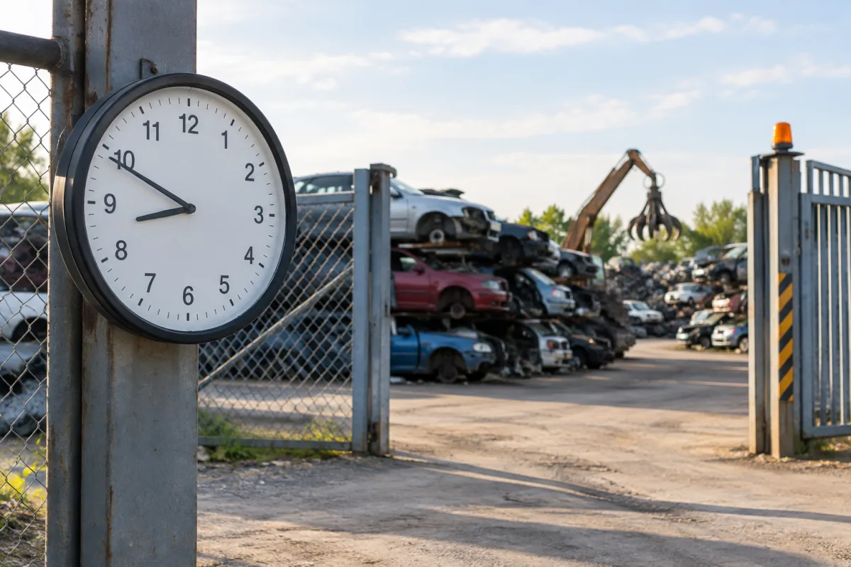 Junk Yard Hours: Opening, Closing, and Sunday Schedules