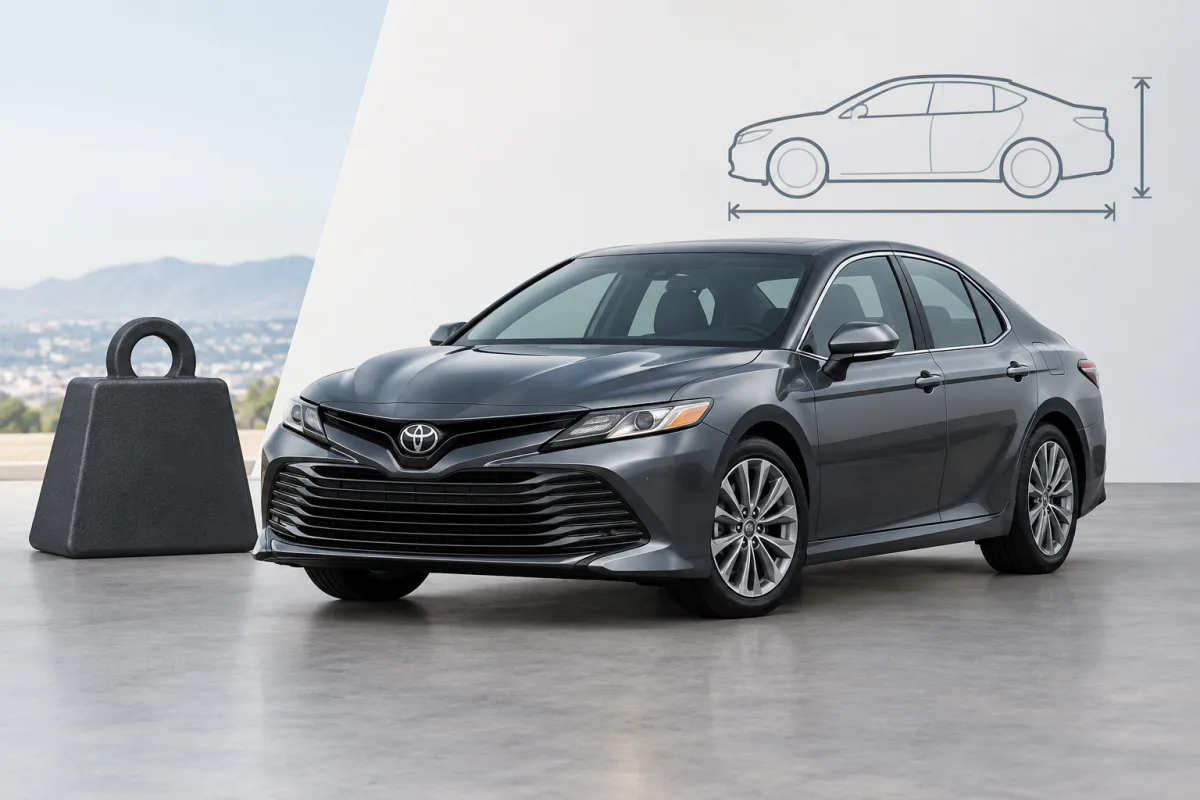 Toyota Vehicle Dimensions and Weight Guide