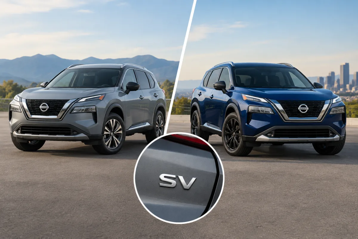 What Does SV Stand for on a Nissan? Understanding SV and SR Trims