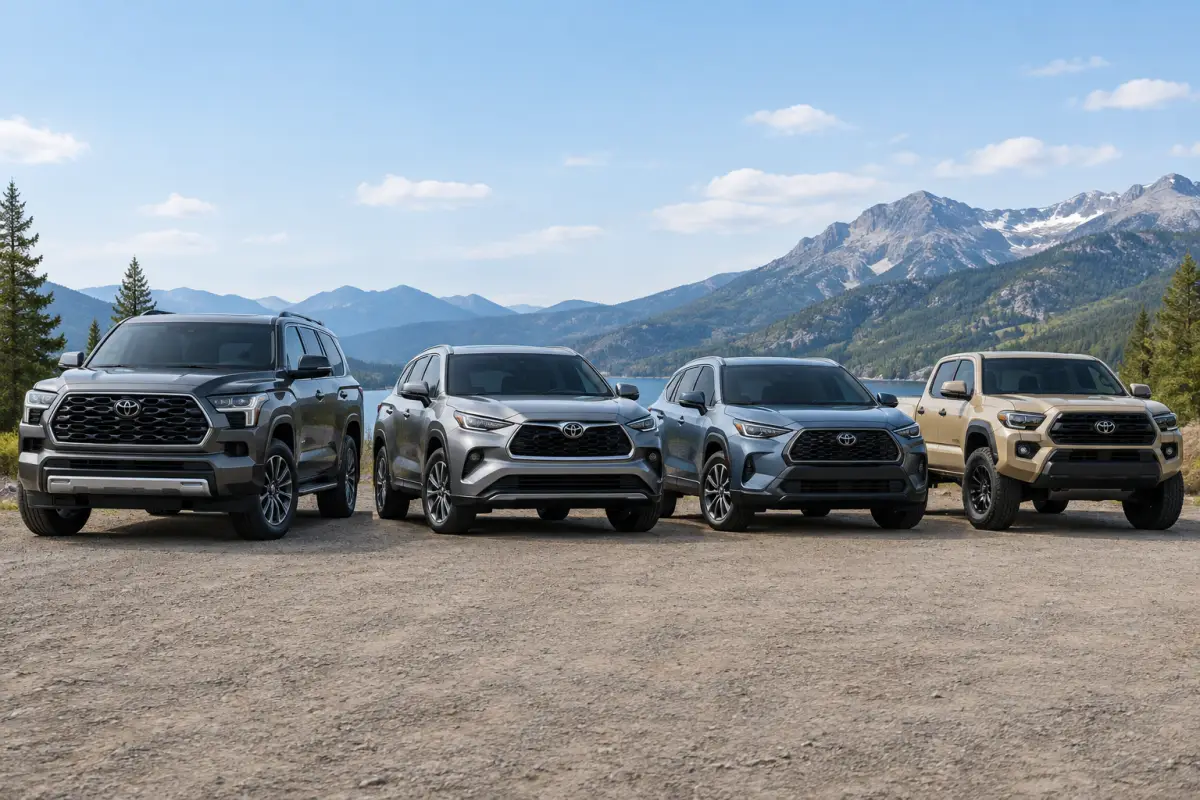 What Is the Biggest Toyota SUV? Sequoia, Crown, Highlander and Tacoma Compared