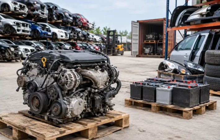 What Parts Do Junk Yards Have? Engines, Batteries, Shipping and Buying Policies