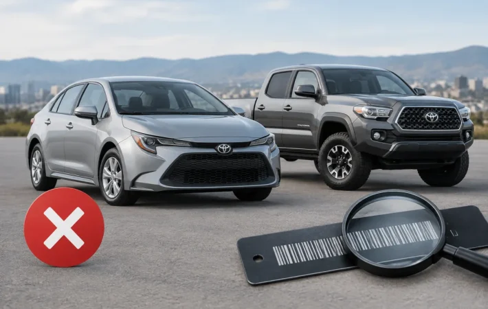 What Year Toyota Corolla to Avoid? A VIN-Based Guide to Corolla and Tacoma