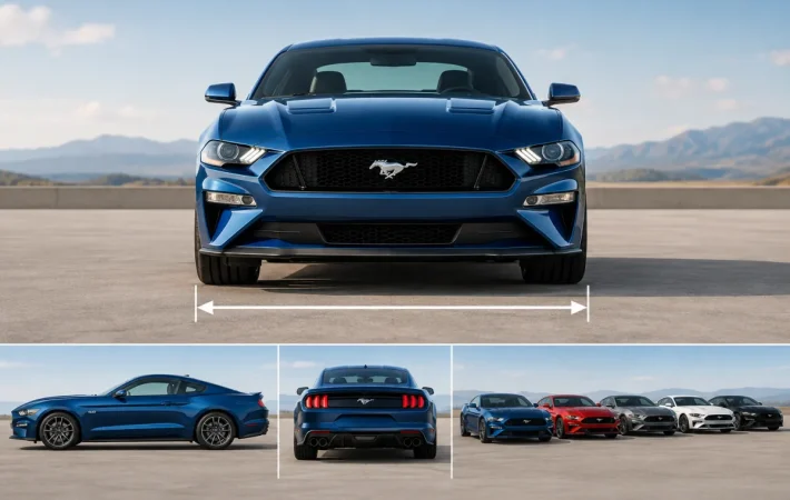 Ford Mustang Dimensions, Colors, Models, Features, and Accessories