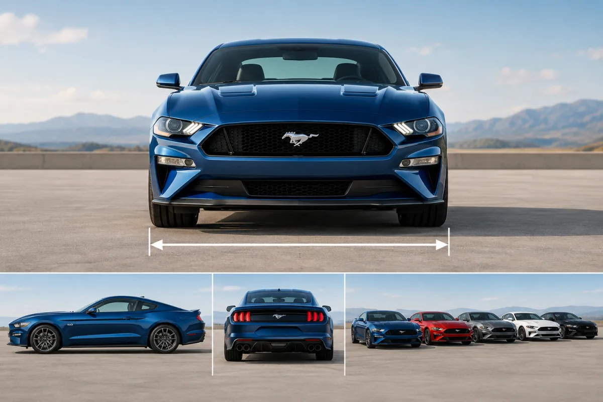 Ford Mustang Dimensions, Colors, Models, Features, and Accessories
