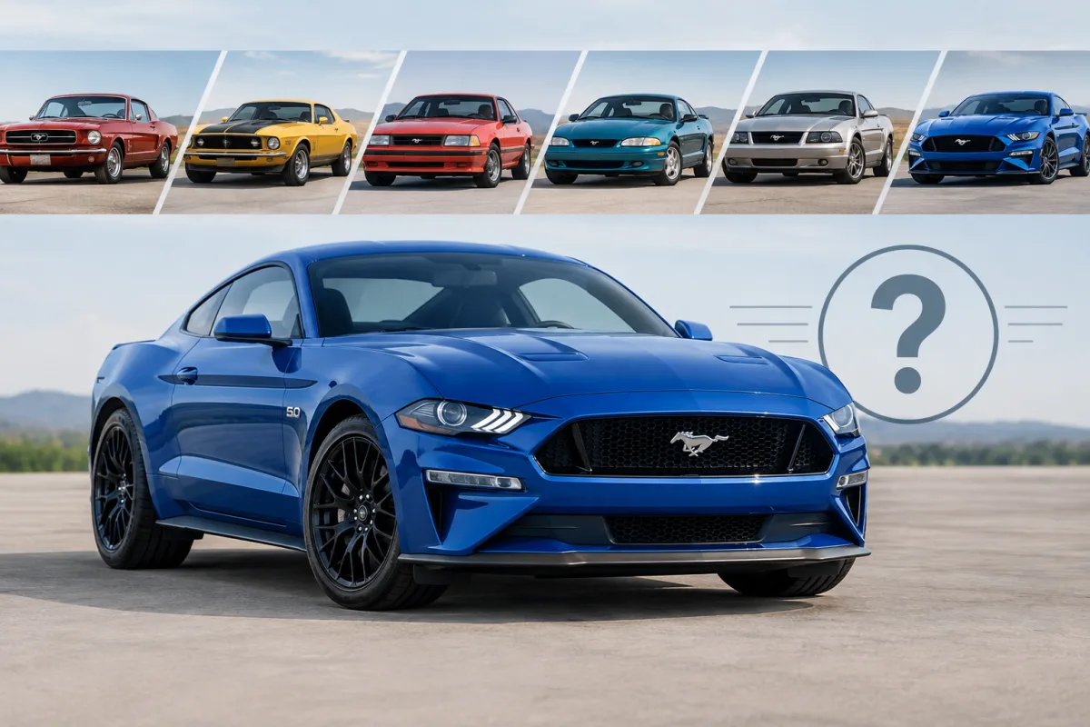 Which Ford Mustang Model Is This? A Generation and Trim Identification Guide